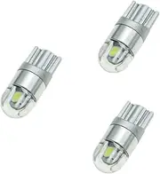 ETHZZLE 3sets Led Car Light Bulbs T10 3030 Error Led Bulbs Fog Light for Car Truck Side Lamps 4pcs*3