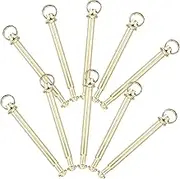 MAGICLULU 10Sets Folding Fan Shaft Rivets and Nuts Kit Fasteners for Handheld Fan Repair Long Lasting Fan Shaft Accessories Easy Maintenance