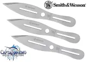 SMITH & WESSON THROWING KNIFE SET WITH BLACK NYLON SHEATH THROW KNIFE SWTK10CP