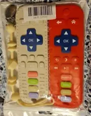 New Silicone Teething Toys for Babies Remote Control Shaped Teethers Toys FDA C