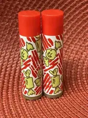 Vintage Avon~Lot of 2 Christmas Sweets Lip Balms-Spiced Apple New old stock RARE