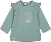 [SALT AND PEPPER] Girls B.Girls Ls Unicorn Head Emb Baby and Toddler T-Shirt Set