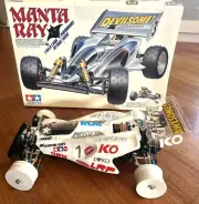 VINTAGE 1/10 1990 TAMIYA MANTA RAY 2WD RC BUGGY NEW BUILT MODIFIED RARE 58087