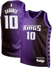 Outerstuff Domantas Sabonis Sacramento Kings #10 Youth Size Statement Swingman Player Jersey