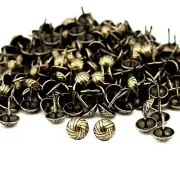 C.S. Osborne 1000 Pcs. Antique Brass Overnap Nail #684 Upholstery Tacks