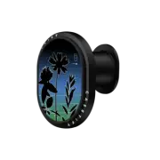 PowerThru Wireless Car Charger Wireless Car Charger MagSafe Compatible Wildflowers