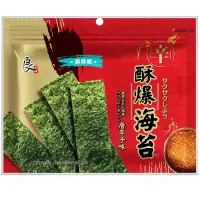 在飛比找PChome24h購物優惠-良澔酥爆海苔-唐辛子口味36g