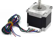 Iverntech Nema 23 Stepper Motor 57x56mm Body 1.8 Stepper Angle 0.8A 2 Phase 4-Lead with 1M Cable for 3D Printer, CNC Machine and Robotics