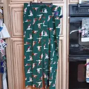 Mens Croft & Barrow St. Bernard Fleece Sleep Pants - Size XL - NEW