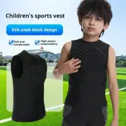 Youth Kids Sports Chest Protect Vest Heart Guard Sternum Protection Tank Tops