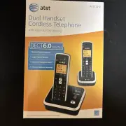 AT&T Dual Handset Cordless Telephone AT3211-2 Dect 6.0 Factory Sealed Brand New