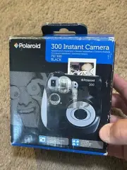 NEW - Polaroid 300 Instant Camera Royal Blue Original Box - FREE SHIPPING