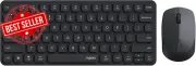 9010M Multi-Device Keyboard and Mouse Combo, 2.4Ghz/Bluetooth 5.0/4.0 Wireless K