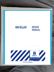 New Holland L465 LX465 LX485 Skid Steer Loader printed service manual loose leaf