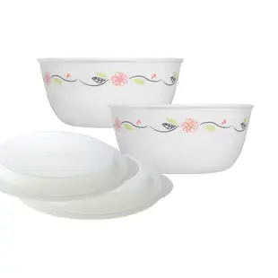 【美國康寧 CORELLE】 陽光橙園4件式麵碗組-D01