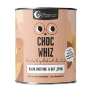 Nutra Organics Choc Whiz, Omega Support, 250gm
