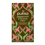 英國 PUKKA薄荷甘草花草茶無咖啡因清嗓潤喉養生袋泡茶可冷泡