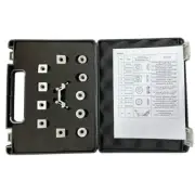 Leeb Hardness Test Adapter Support Ring Set For Portable Leeb Hardness Tester
