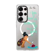 Galaxy S25 Ultra Clear Magnetic Case ARTIST FEARS IPHONE CASE BY SUE TSAI
