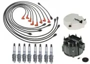 ACDelco Ignition Kit Distributor Rotor Cap Wire Spark Plugs .045" For GMC G10 V8