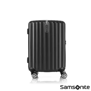 【Samsonite 新秀麗】20吋 ENOW PC防盜拉鍊避震輪前掛鉤登機箱/行李箱(多色可選)