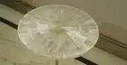 21" Selenite Stone Table Top Handmade Geode Gemstone Round End Table