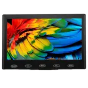 Portable 7" Security Monitor HD Display PC Screen AV/VGA/HDMI with Speaker