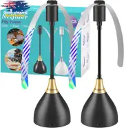 Fly Repellent Fans 2 Pack USB/Battery Powered Silent Portable Table Soft Blades