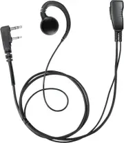 PRYME® LMC-1GH01 Pro Grade Headset Lapel Microphone with G-Hook Swivel Earphone