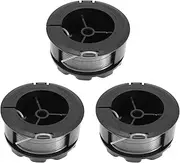VGOL 3PCS Strimmer Spool Line ?1.6mm 6m F016800570 Compatible with Bosch UniversalGrassCut 18/18-26/18-260 Grass Trimmer Accessories