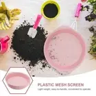 Plastic Soil Sieve Sifter Multi-use Screen Filter Compost Round Sifting