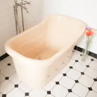 在飛比找momo購物網優惠-【百貨King】四季風呂健康泡澡桶(291公升)