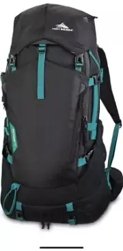 High Sierra Pathway 2.0 Backpack Hydration Storage Sleeve Black 75L