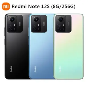 官方旗艦館【小米】Redmi Note 12S 6.43吋(8G/256G/聯發科G96/1億鏡頭畫素)