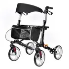 Mobility Walker Wheels Aid Equipmed Rollator Walking Frame Elderly Disability