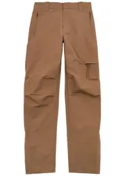 Helmut Lang Cotton-blend Cargo Trousers - Brown - M M