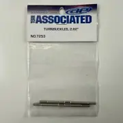 Team Associated 7253 2.62 Turnbuckles NEW