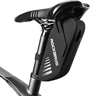 [ROCKBROS] Bike Saddle Bag Waterproof Bike Seat Bag for Mountain Road Tail Seat Pack Bicycle Top Tube Storage Bag