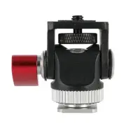 Monitor Mount Tripod Cold Shoe Adapter Aluminum Alloy 1/4 Inch Screw1148