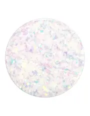[PopSockets] PopGrip Swappable Phone and Tablets Grip in Iridescent Confetti White