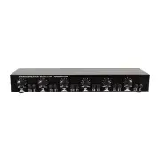 Saga Elite™ 6-Zone Dual Source Stereo Speaker Selector (Black)