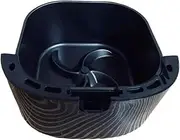 Air Fryer Accessories Oil Pan，Compatible for Philips HD9200，Electric Deep Fryer Parts Inner Basket Baking Tray
