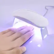 Mini 6W Nail Dryer LED UV Lamp Micro USB Gel Varnish Curing 3LEDS Manicure Tool