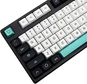 MOLGRIA Light Cyan Keycaps 129 Set for Mechanical Keyboard, Custom PBT XDA Profile Key Caps with Keycap Puller for Gateron Kailh Cherry MX Switch 104/84/74/68/64/61 ANSI/ISO Keyboard