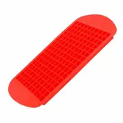 Red 160 Grids Frozen Cubes Silicone Mould Mini Bar Ice Cube Tray Ice Maker Mold Tool