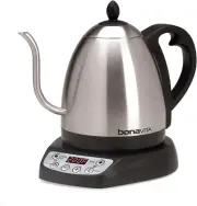 1L Digital Variable Temperature Gooseneck Electric Kettle for Coffee Brew and Te