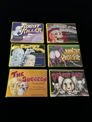 1990 ROSEM ENTERPRISES THE OLD UNDERTAKER 6 PACK LOT COMPLETE SET PACKS SEALED