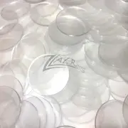 (50) Acrylic 2-7/8" x 1/8" Circle Disc Custom Craft Template Plastic Plexiglass