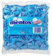 Mentos Mint x 540g Pillow Pack 200 Chews Candy Buffet Bulk Lollies Party Favors