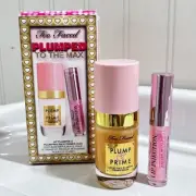 New Too Faced Plumped To The Max Lip Plumper & Plumping Face Primer Duo